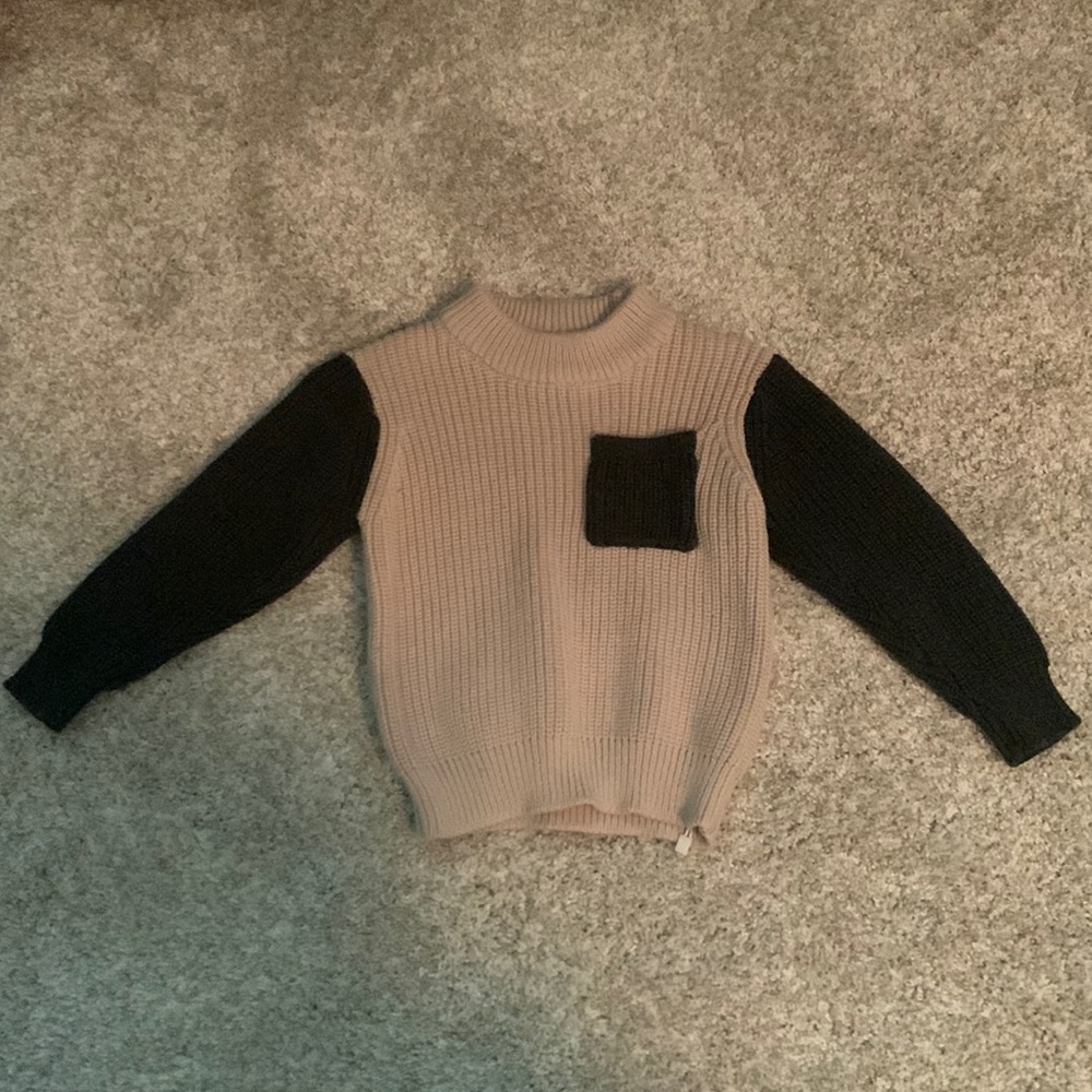 TODDLER KNIT TURTLENECK